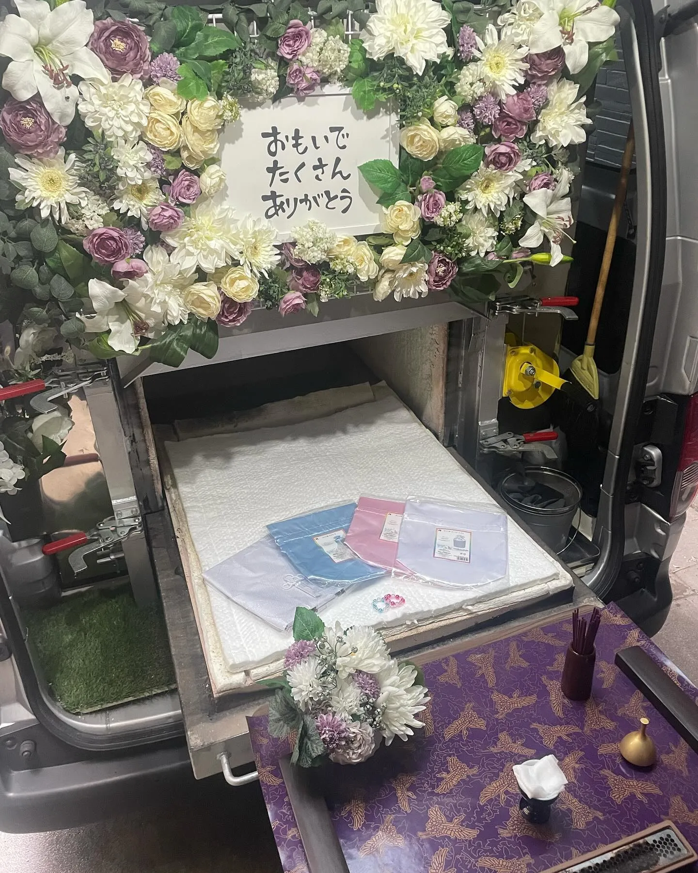 東京都足立区にて猫ちゃんのご火葬に伺いました。