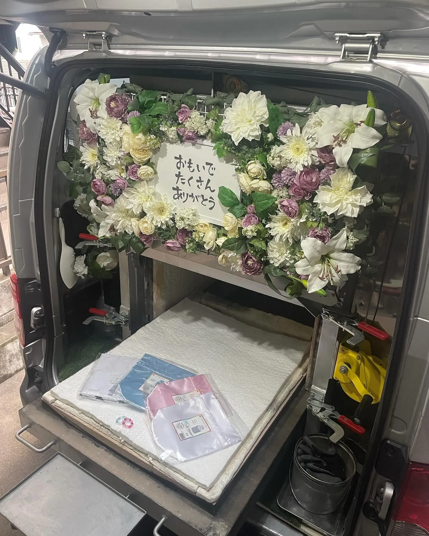 東京都足立区にて猫ちゃんのご火葬に伺いました。