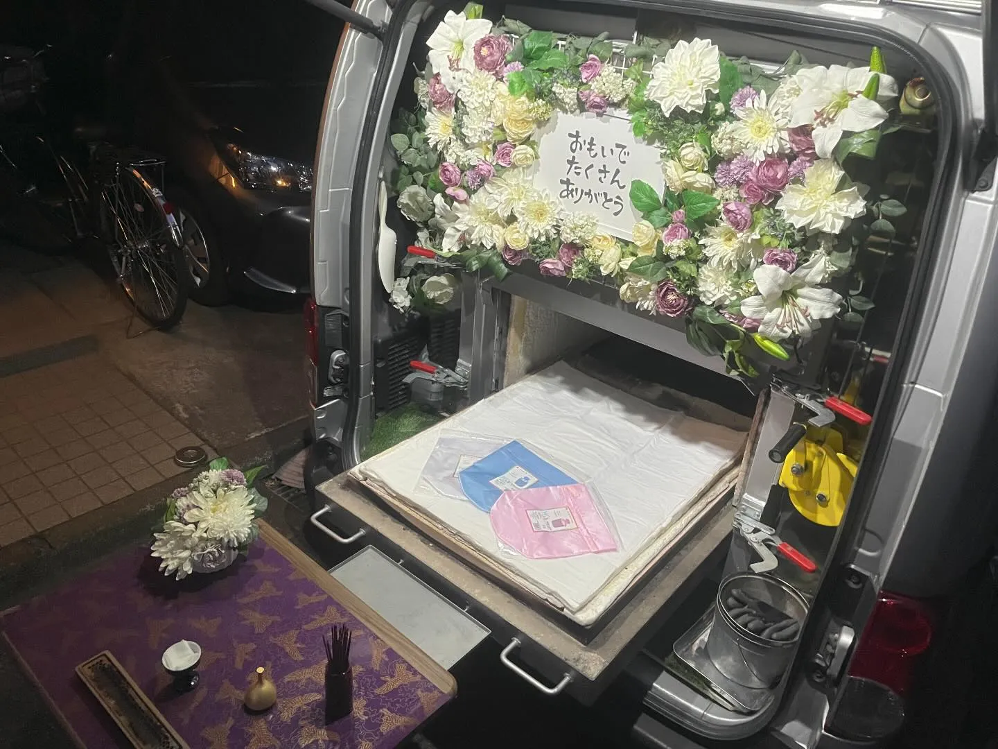 東京都小平市にて猫ちゃんのご火葬に伺いました。