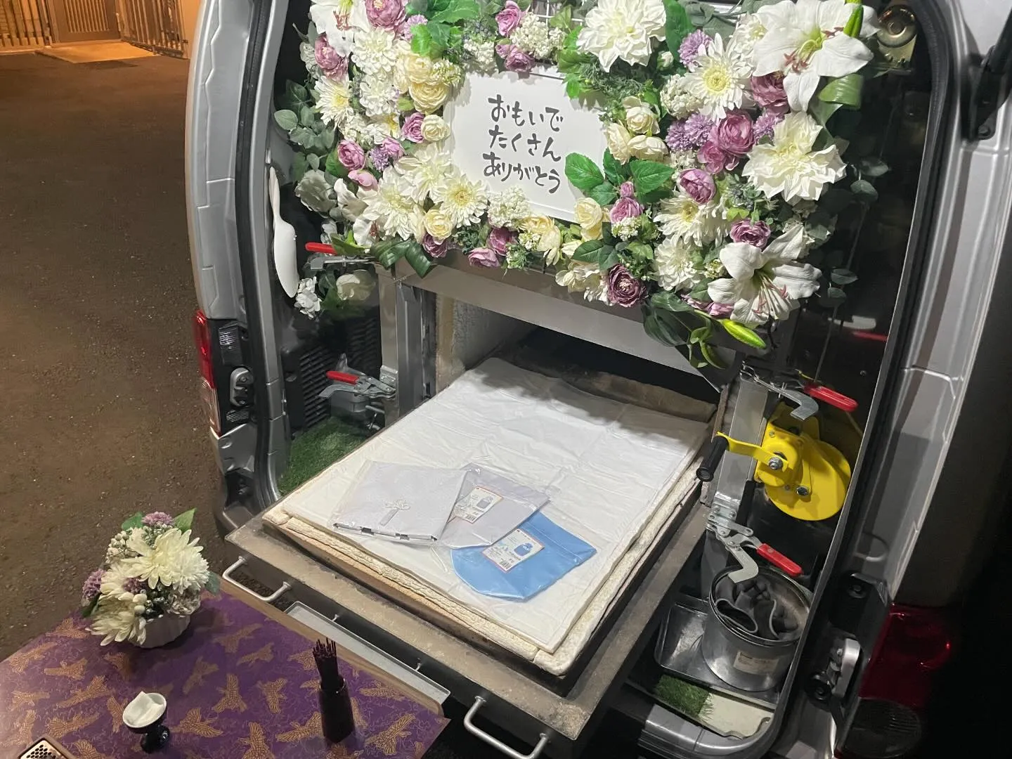 東京都調布市にて猫ちゃんのご火葬に伺いました。