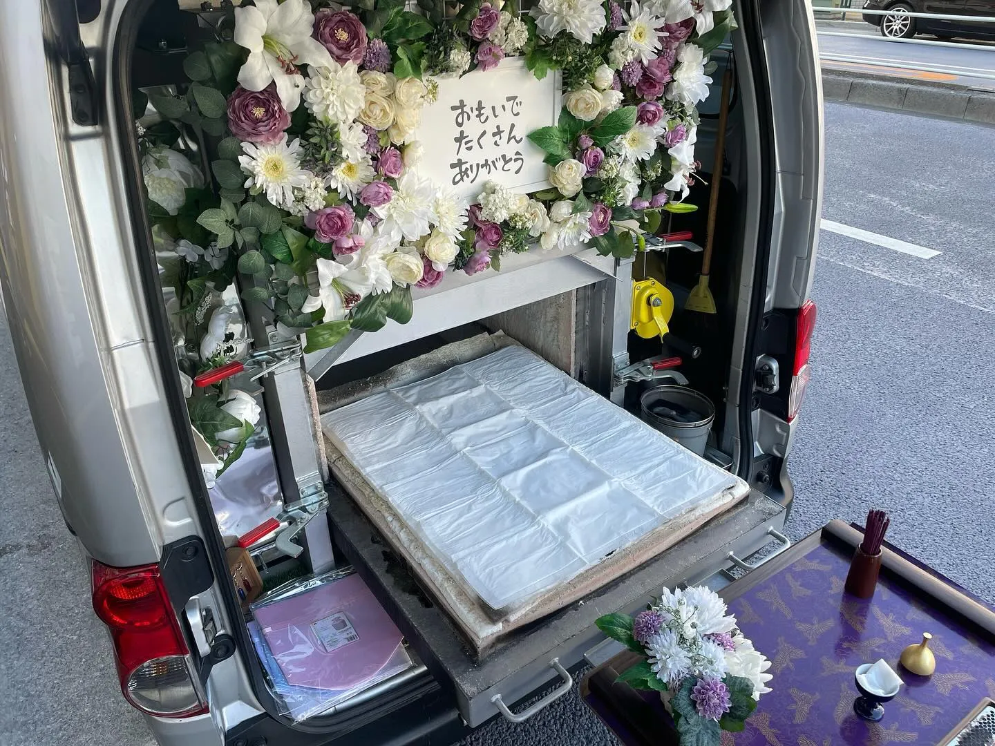 東京都新宿区にて猫ちゃんのご火葬に伺いました。