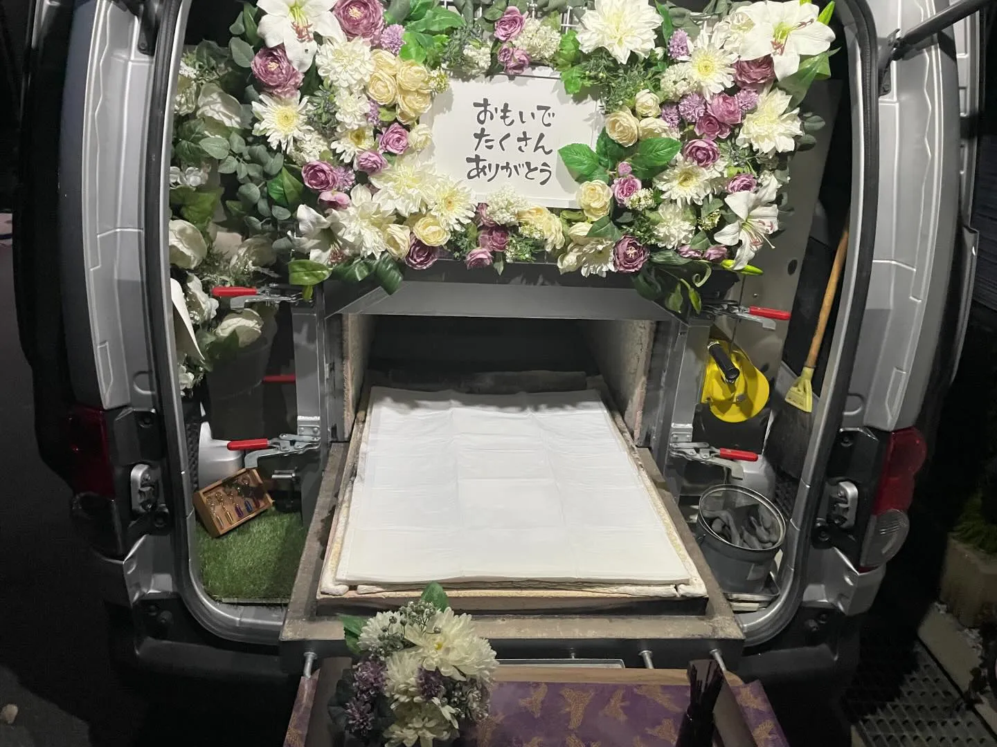 東京都立川市にてカメちゃんのご火葬に伺いました。