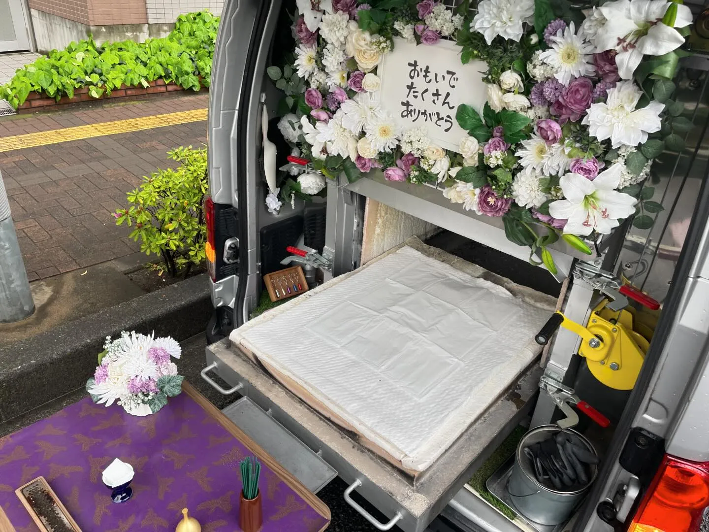 東京都昭島市にてデグーちゃんのご火葬に伺いました。