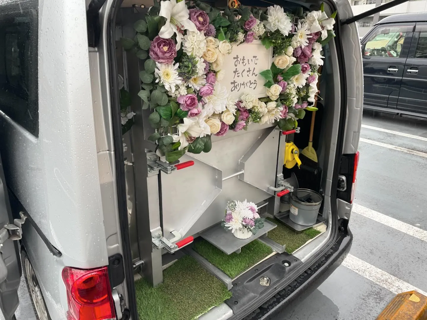 東京都昭島市にてわんちゃんのご火葬に伺いました。