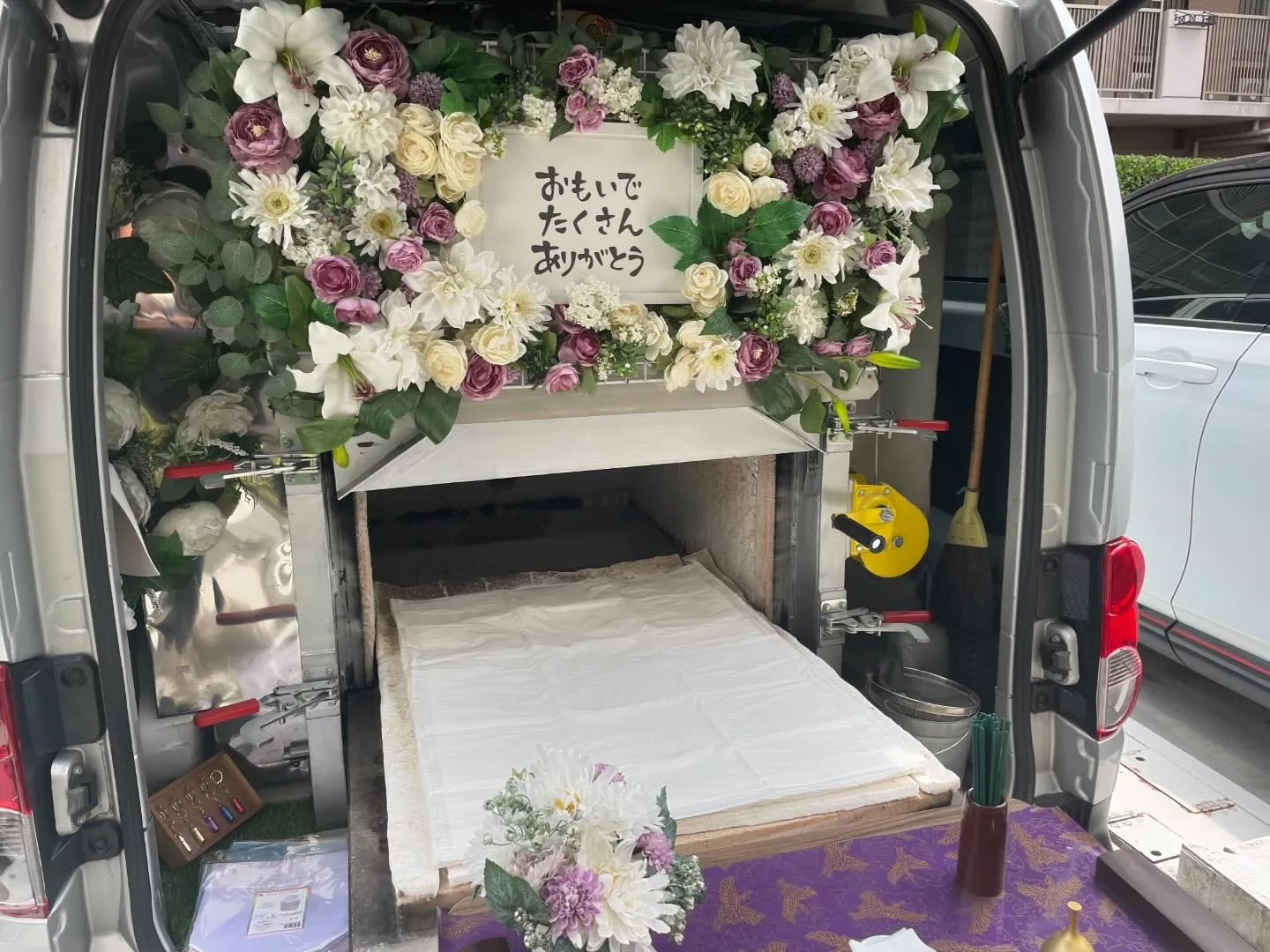 東京都立川市にてチワワちゃんのご火葬に伺いました。