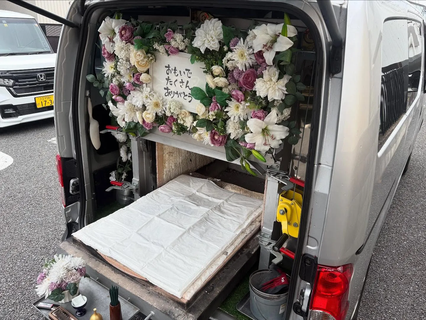 東京都武蔵村山市で猫ちゃんの火葬をお手伝いしました。