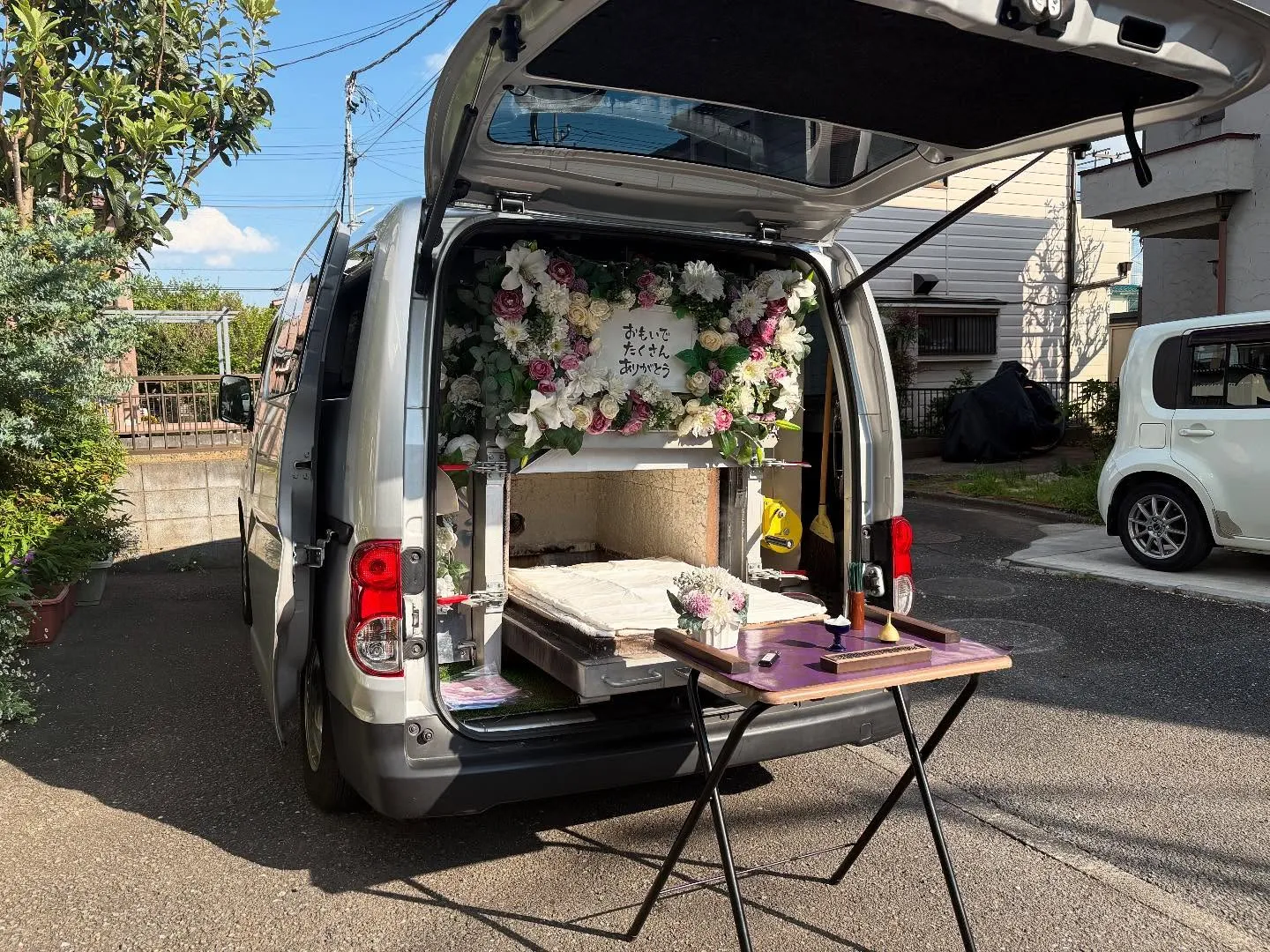 東京都武蔵村山市で猫ちゃんの火葬をお手伝いしました。