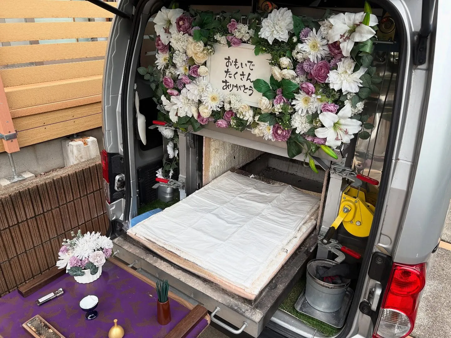 東京都昭島市でトイプードルちゃんの火葬をお手伝いしました。