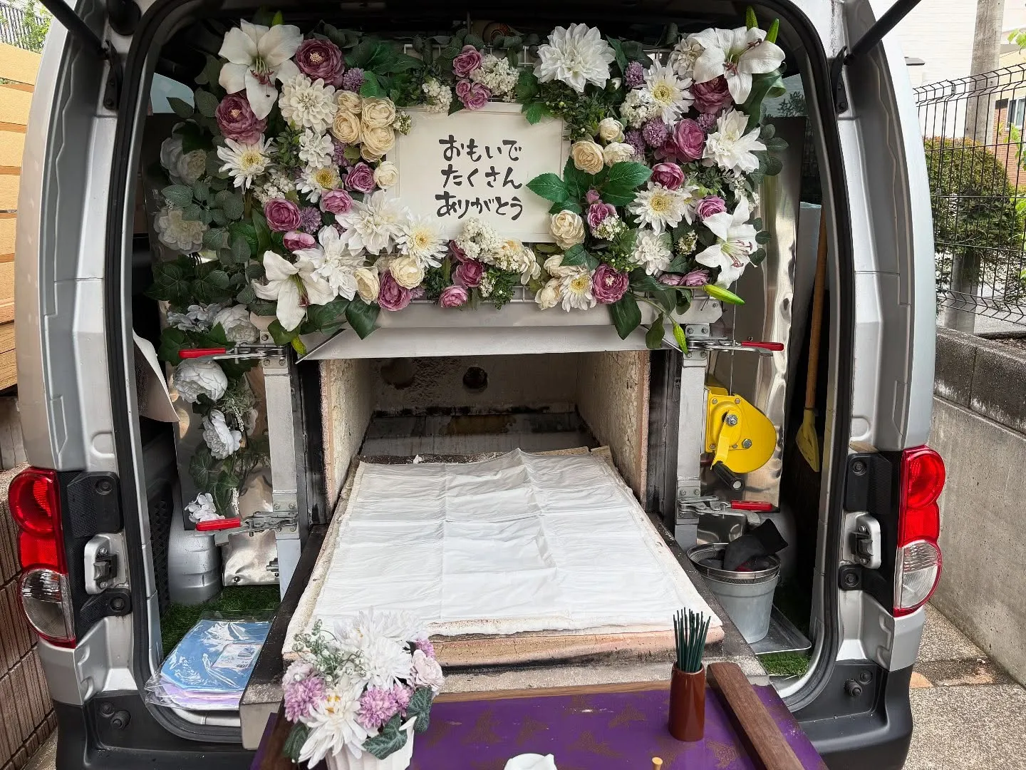 東京都昭島市でトイプードルちゃんの火葬をお手伝いしました。