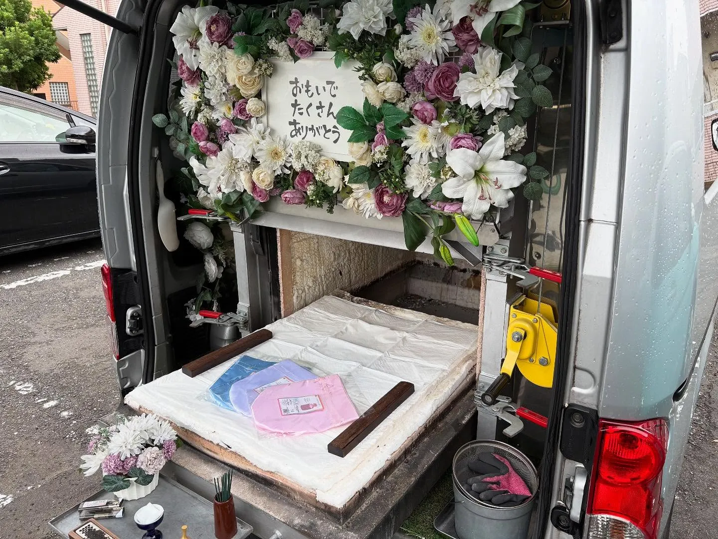 東京都東大和市でポメラニアンちゃんの火葬をお手伝いしました。