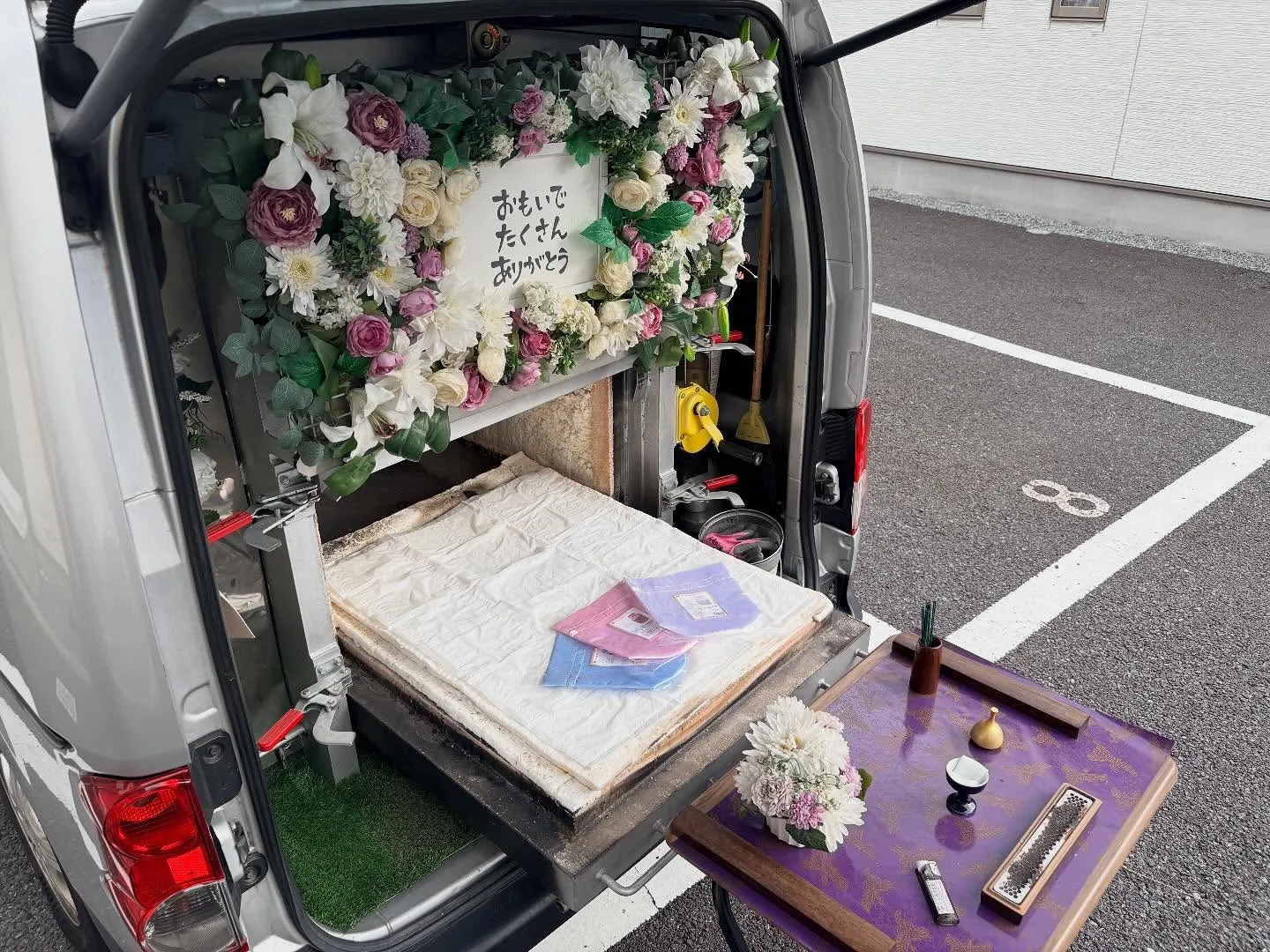 東京都国立市で猫ちゃんの火葬をお手伝いしました。