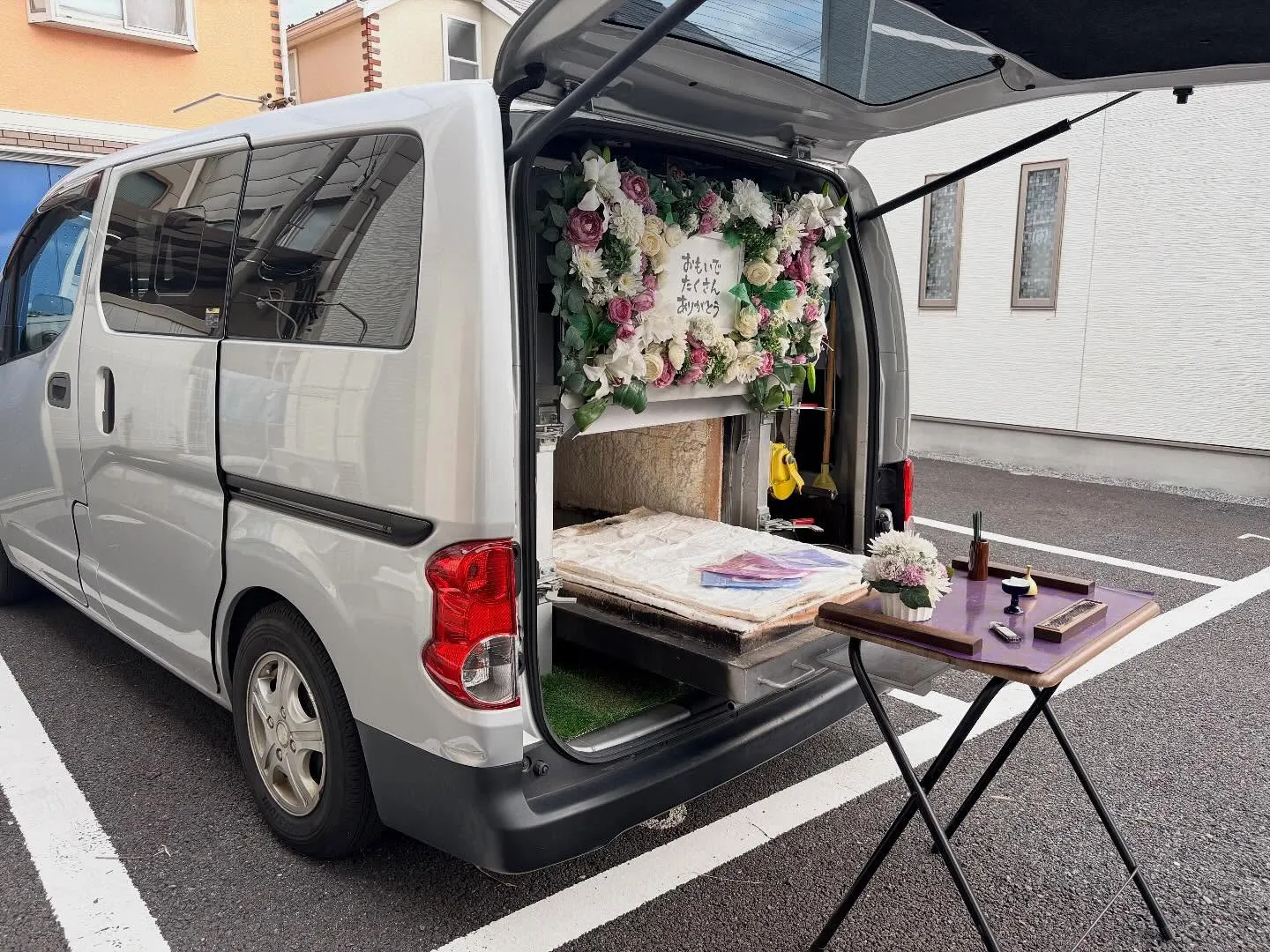 東京都国立市で猫ちゃんの火葬をお手伝いしました。