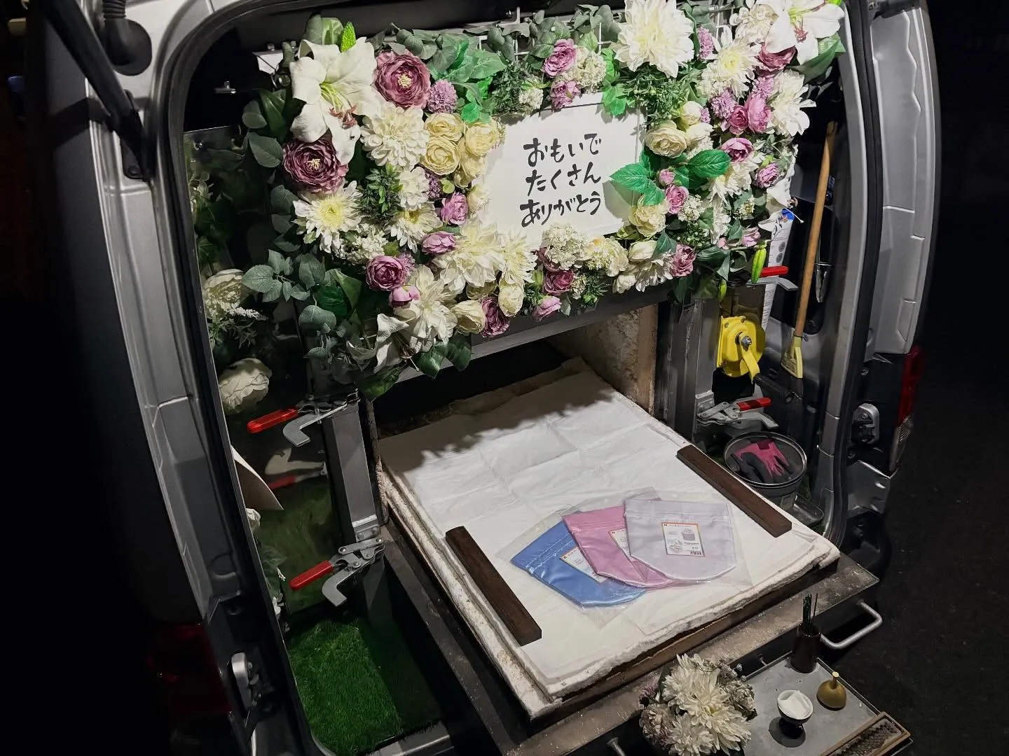 東京都武蔵村山市で猫ちゃんの火葬をお手伝いしました。