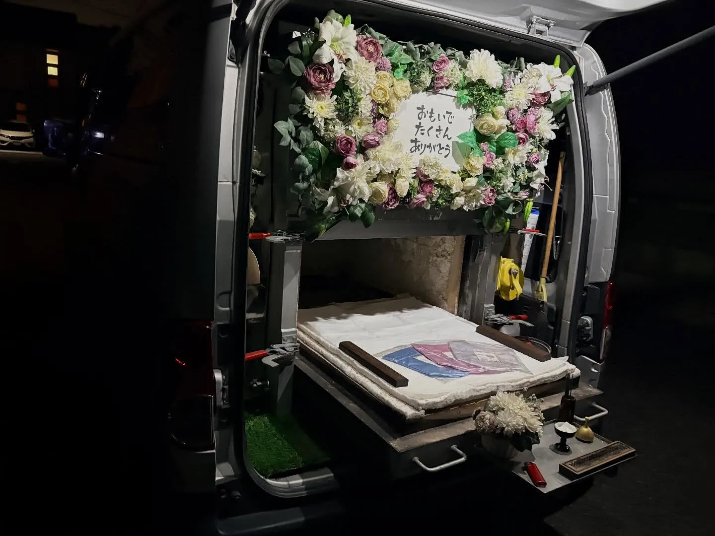 東京都武蔵村山市で猫ちゃんの火葬をお手伝いしました。