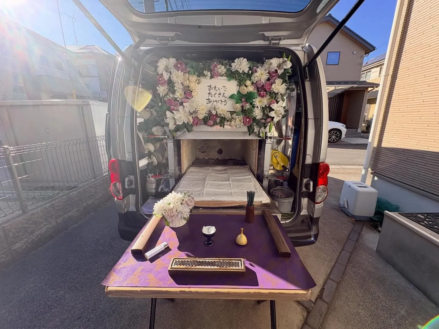 東京都立川市で猫ちゃんの火葬をお手伝いしました。