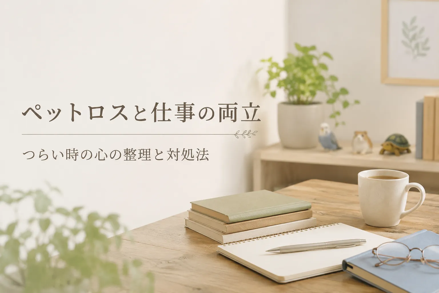 ペットロスと仕事の両立｜つらい時の心の整理と対処法