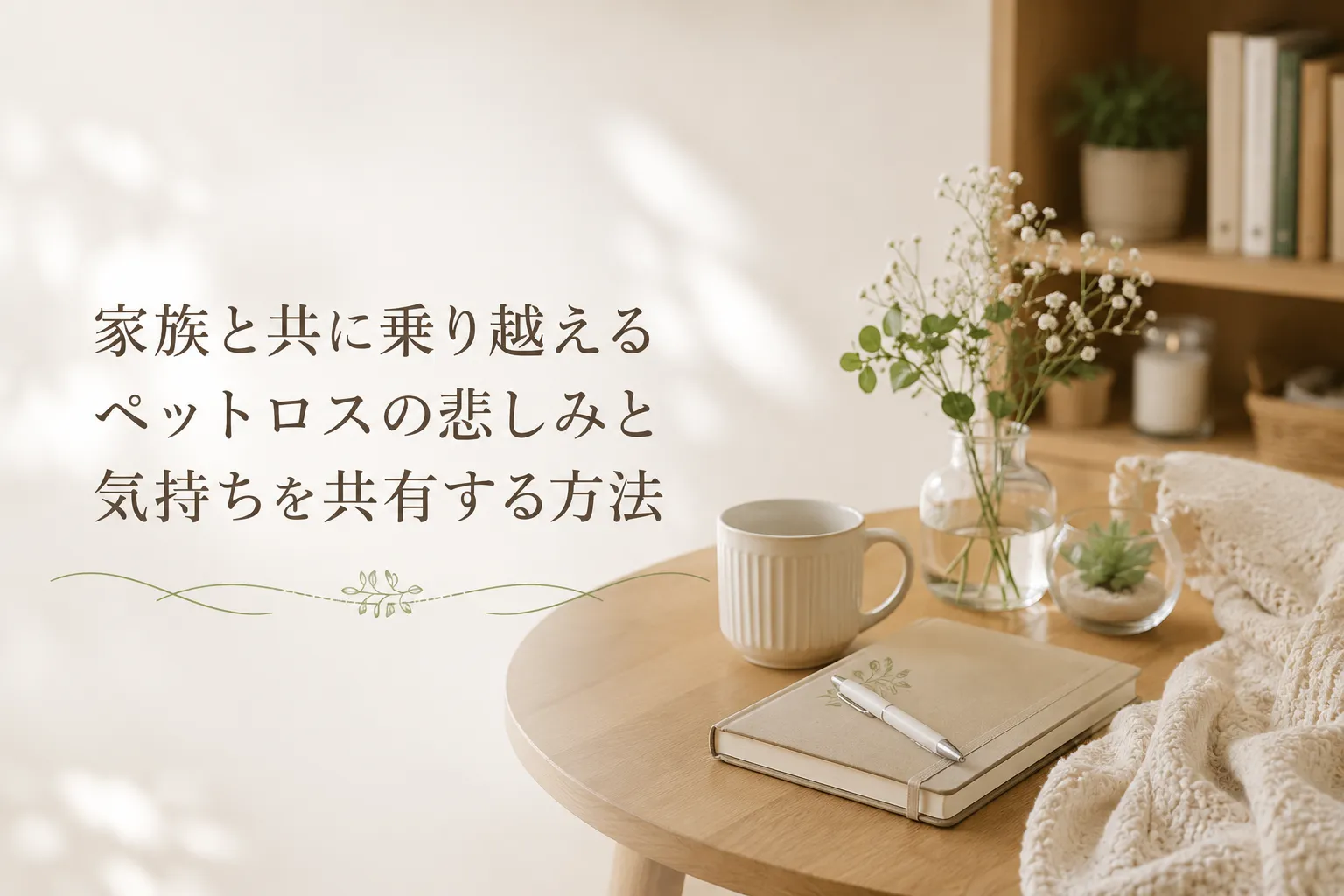家族と共に乗り越えるペットロスの悲しみと気持ちを共有する方法