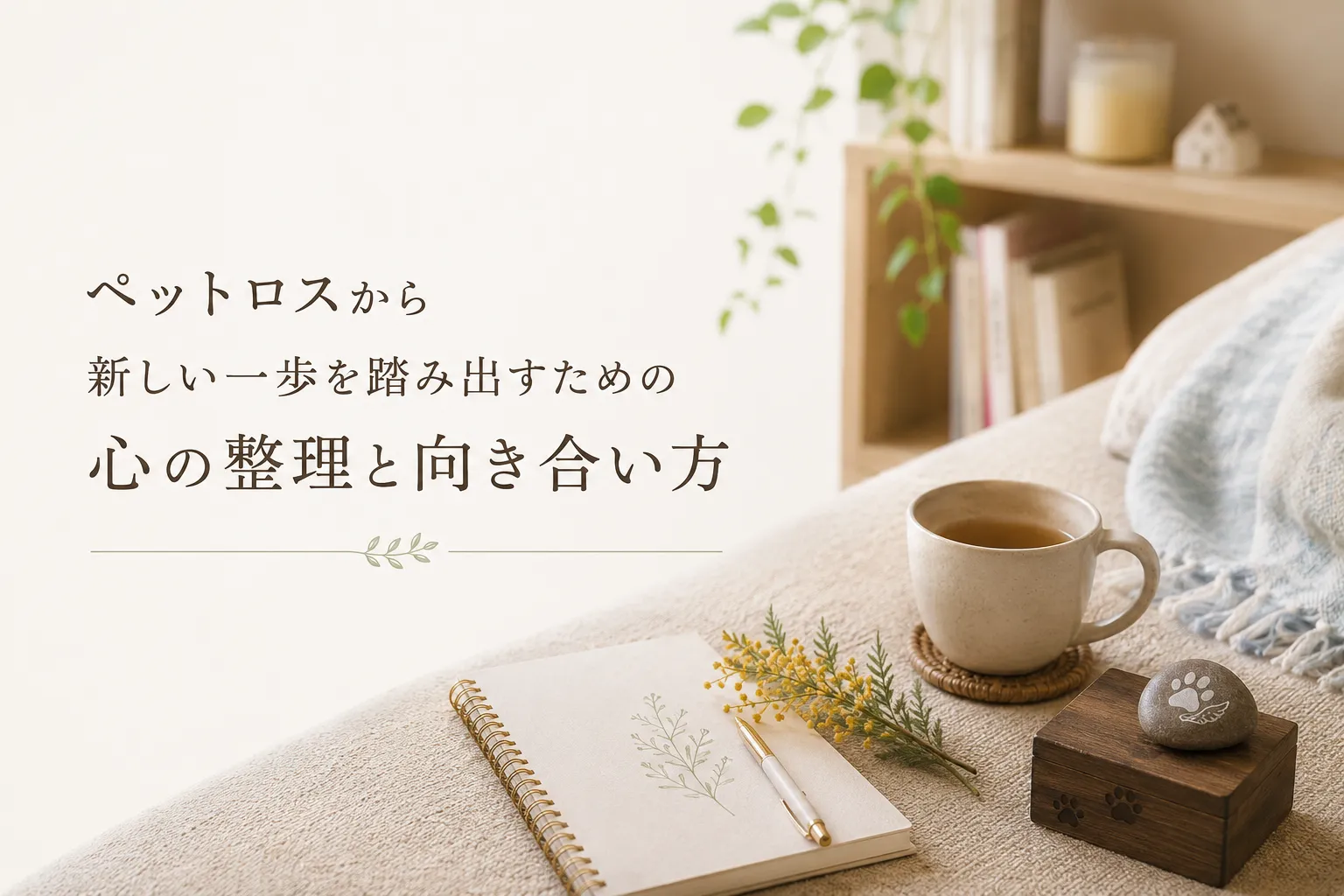 ペットロスから新しい一歩を踏み出すための心の整理と向き合い方